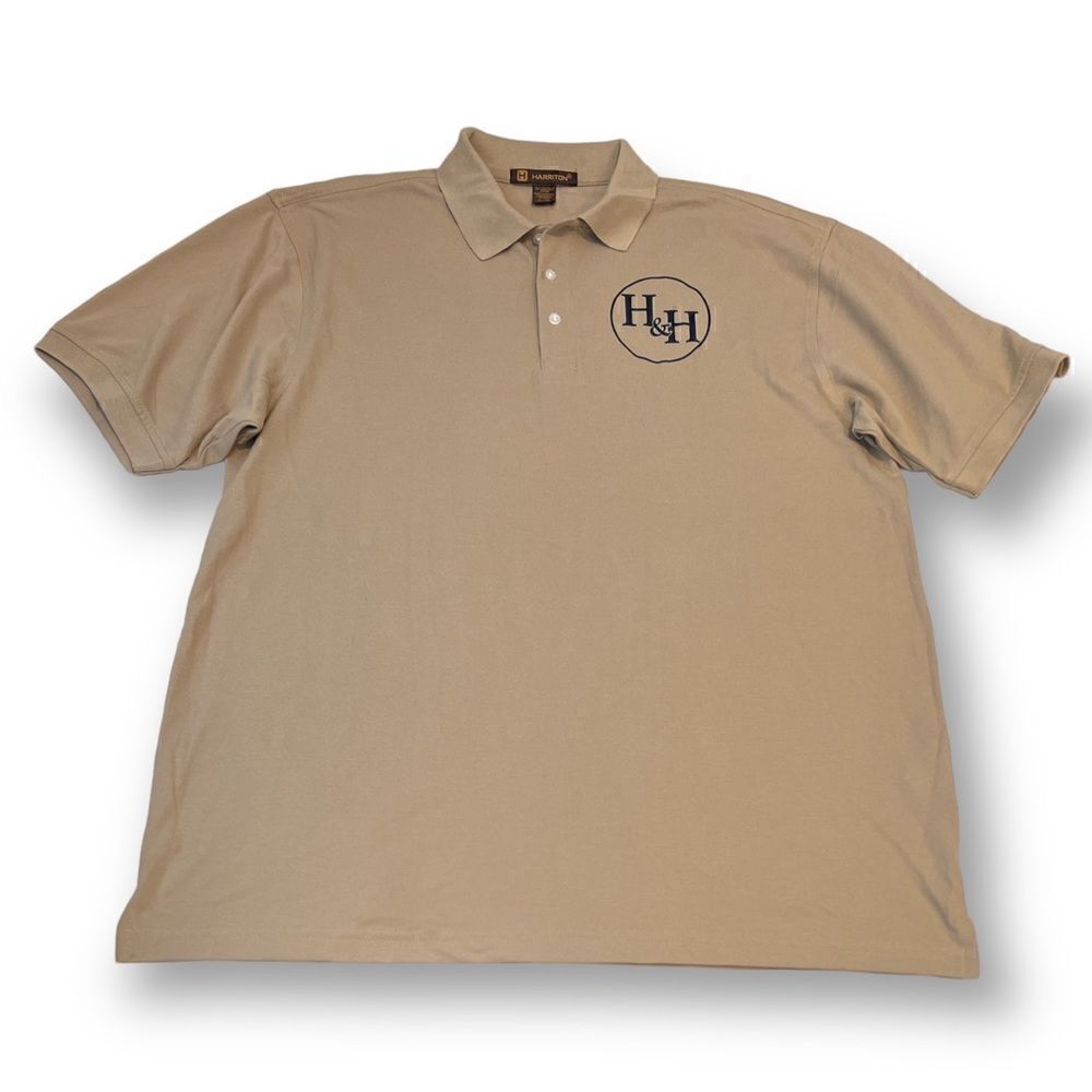 Harriton Horses & Harley Saloon Polo Top Size Extra Large